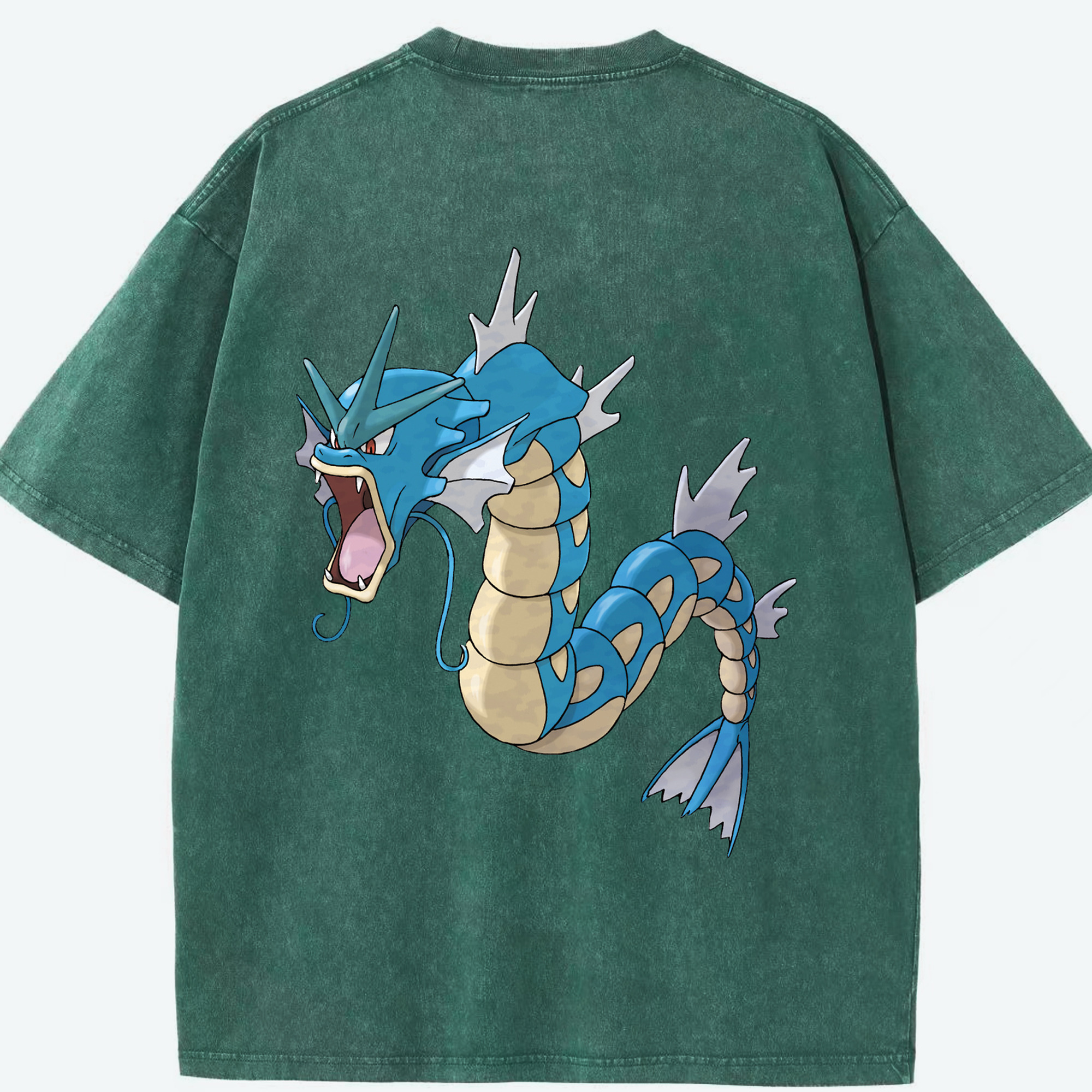 （画像用） ポケットモンスター Pokémon 綿100% ヴィンテージ風 半袖Tシャツ（背面プリント）